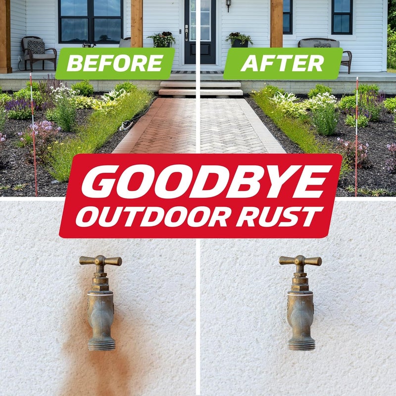 Velocity Exterior Rust Stain Remover | Rust Stain Remover for Vinyl Siding, Decks and More | 1 Gallon - Image 2